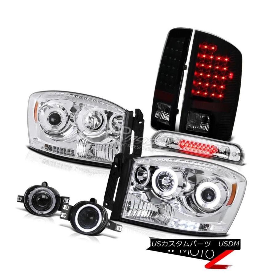 前照灯 CCFL Halo天々照明ランプLEDテールライトプロジェクターフォグThird Brake 2006 Dodge Ram 1500 CC その他ライト-車、バイク、自転車