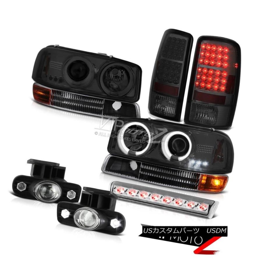 前照灯 CCFL前照灯交通信号バンパーテールランプLED Tint Fog Roof Brake 2000-2006 Yukon CCFL H その他ライト-車、バイク、自転車-自動車