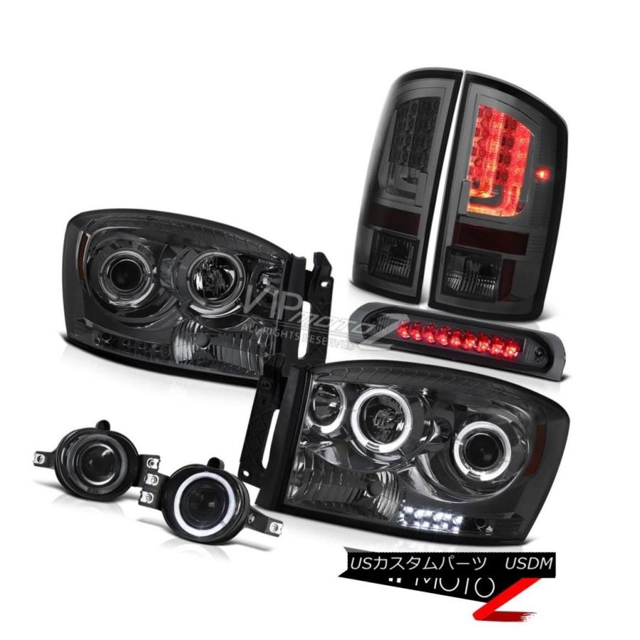 前照灯 2007-2009 Dodge Ram 1500 3.7LテールランプヘッドライトフォグライトハイSTOP照明ランプ 2007-2009 D ライト、レンズ-車、バイク、自転車-自動車