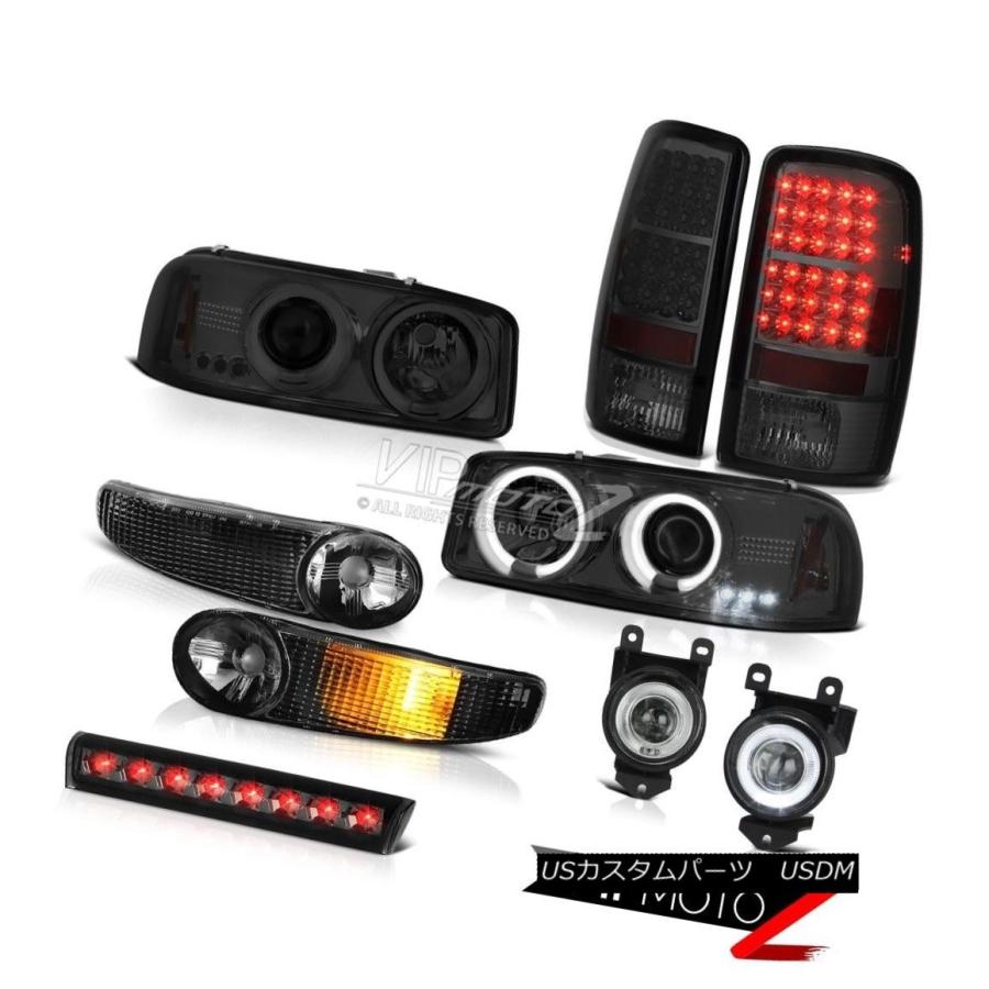 前照灯 CCFL Halo Smoke前照灯2001-2006 Yukon Signal Bumper LED打ちきり照明ランプFogLigh 自動車-車、バイク、自転車-その他ライト