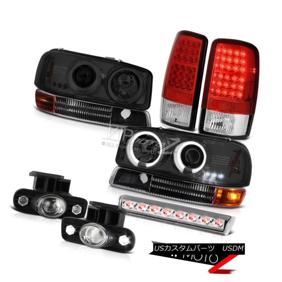 前照灯 デュアルCCFL Halo前照灯自動車駐車場SMDテールランプLED FogLight 2000-2006 Yukon XL Dua その他ライト-車、バイク、自転車