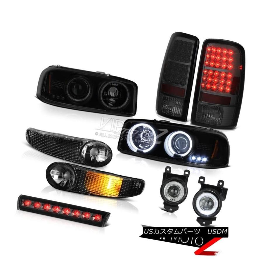 前照灯 04-06ユーコン6.0L前照灯（CCFL Halo Bumper）後押しともし火駆動動力フォグランプ3rd LED 04-06 Yuko ライト、レンズ-自動車-その他ライト