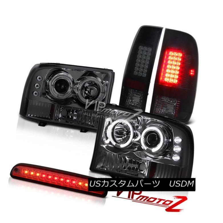 前照灯 暗然たる月暈LED天々照明ランプ大屋根打ちきり煙テールランプ99 00 01 02 03 04 F350 6.8L Dark Halo LE その他ライト-自動車-車、バイク、自転車