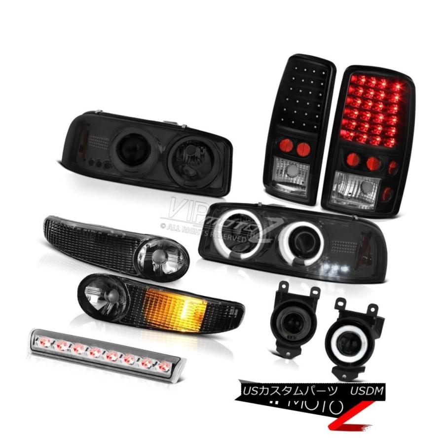 前照灯 Halo前照灯01-06ユーコン自動車駐車場LEDテールランプバンパーFogLampユーロ第3打ちきり Halo Headlight 自動車-車、バイク、自転車