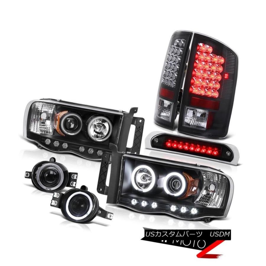 前照灯 CCFL前照灯交通信号テールライトバンパーフォグルーフストップLED 2002-2005 Dodge Ram CCFL Headlig 自動車-その他ライト