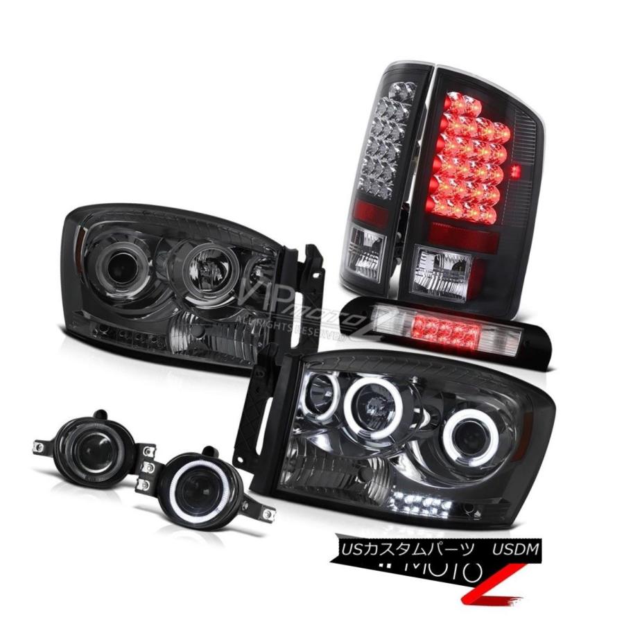 前照灯 07 08 Ram 2500 CCFL Halo前照灯SMD打ちきりテールランプFoglight Third Cargo LED その他ライト-車、バイク、自転車-ライト、レンズ