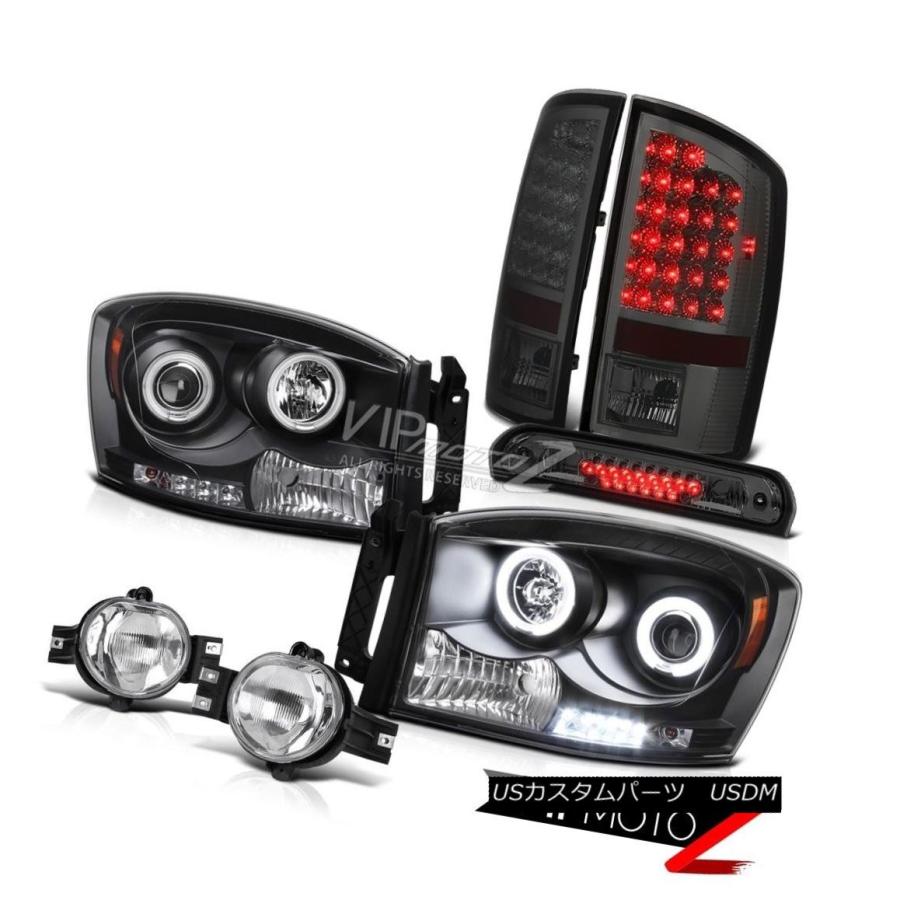 前照灯 2007-2008 Ram Hemi C.C.F.L前照灯LED白熱電球テールライトユーロフォグカーゴ第3 2007-2008 Ram その他ライト-自動車-車、バイク、自転車