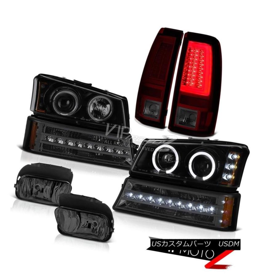 前照灯 03-06 Silverado 1500テールランプFoglightsパーキングランプヘッドランプクリスタルレンズ 03-06 Silv ライト、レンズ-その他ライト-自動車
