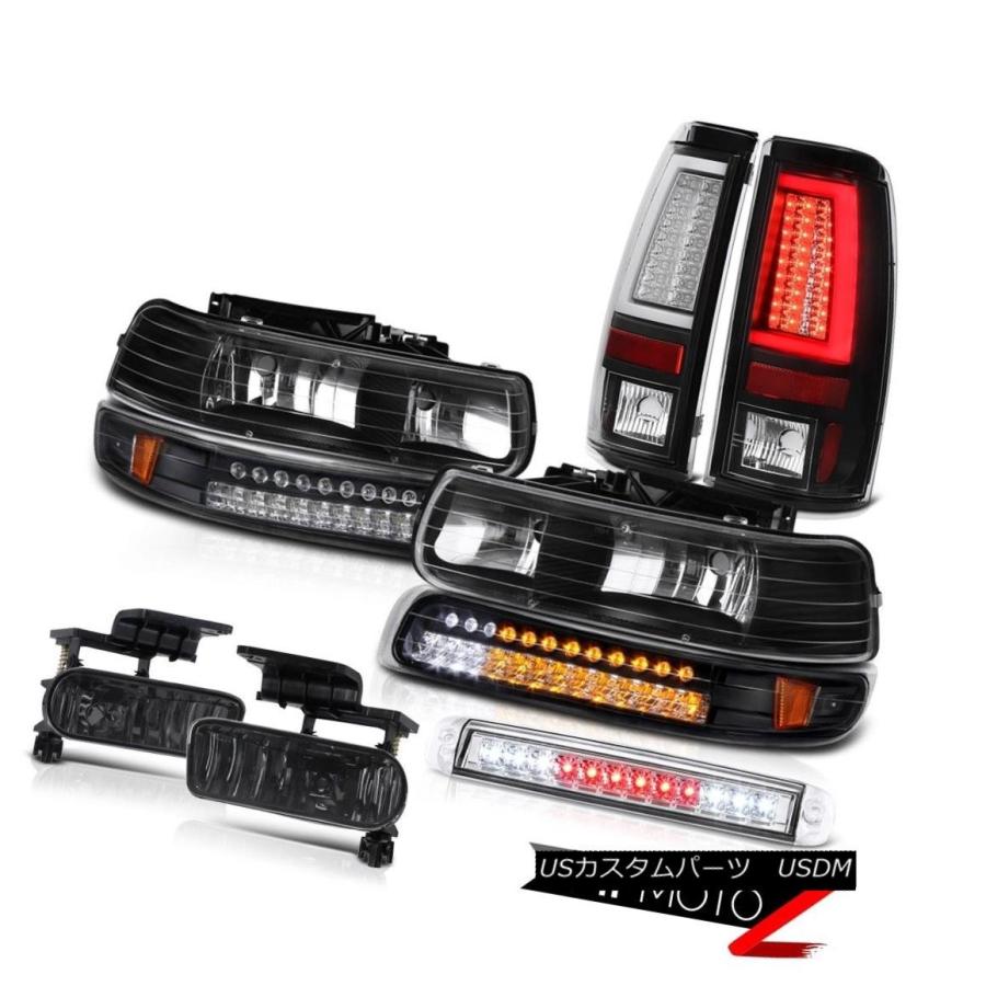 ヘッドライト 99-02 Silverado LTZ Taillamps第3ブレーキランプフォグランプパーキングライトトロンスタイル 99-02 Si