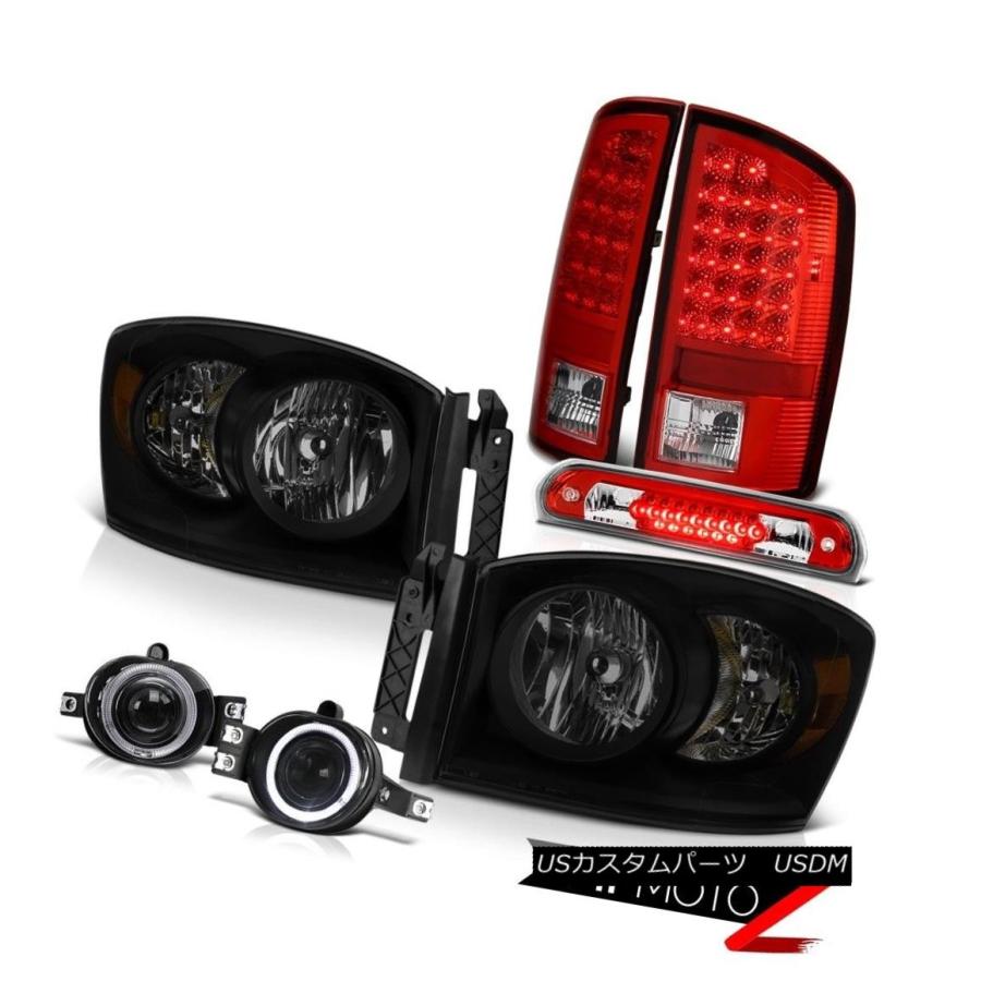 ヘッドライト 2006 Ram StヘッドランプChrome Foglightsルーフブレーキランプテールランプの交換 2006 Ram St Hea