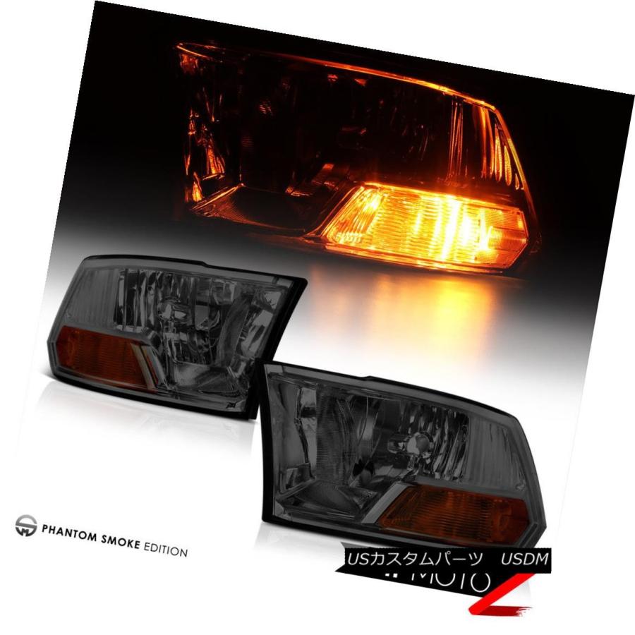 ヘッドライト 2009-2013 Ram 1500 6.7Lマットブラックテールライトフォグライトヘッドランプ \"ハイパワー\" 2009-2013 Rの画像