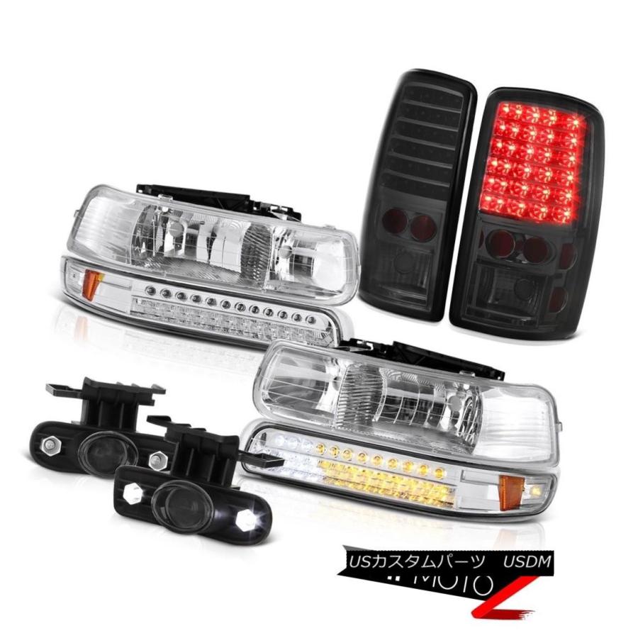 前照灯 2000-2006シボレータホーLEDシグナルヘッドランプ煙燈映写機染め付ける霧 2000-2006 Chevy Tahoe LED その他ライト-自動車