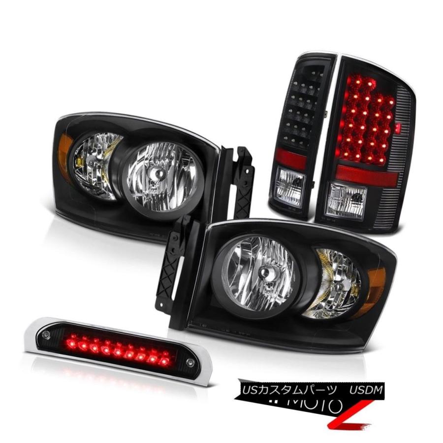 前照灯 Infinity Black Tech包み前照灯とうち切りテールランプThird LED 2006 Ram V6 Infin