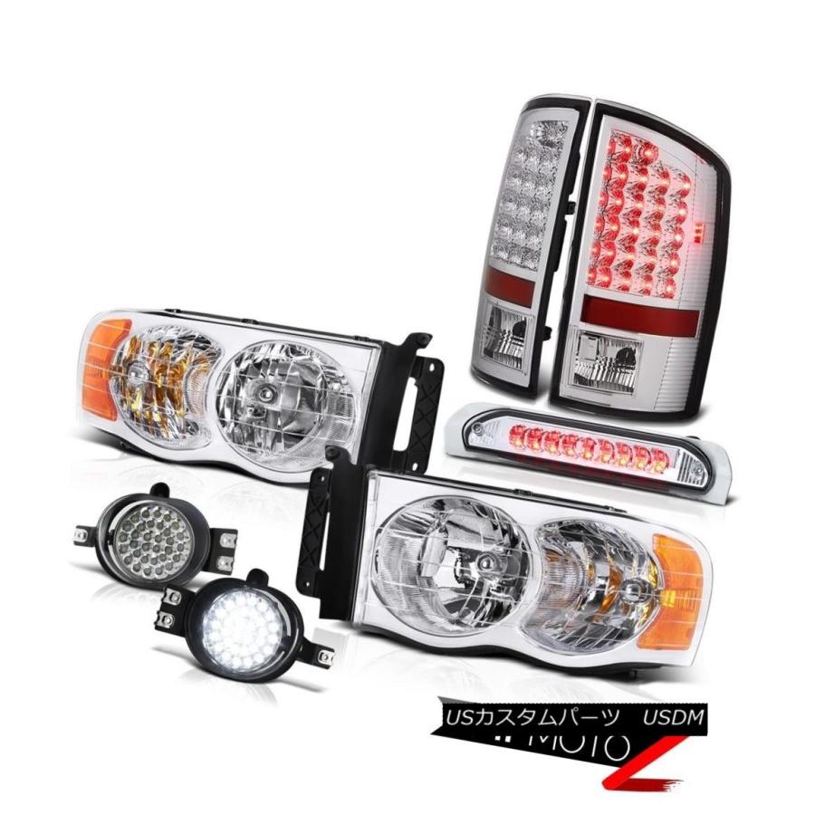 前照灯 ！拠りどころできない！ 02-05 Dodge RamクロムヘッドライトクロームテールライトクロームFOG LIGHT !INCREDIBLE ライト、レンズ-その他ライト-自動車