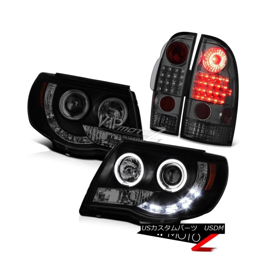 前照灯 2005-2011 Tacoma X-Runner映写機Halo LEDヘッドライトパーキングリアテールライト 2005-201 自動車-車、バイク、自転車
