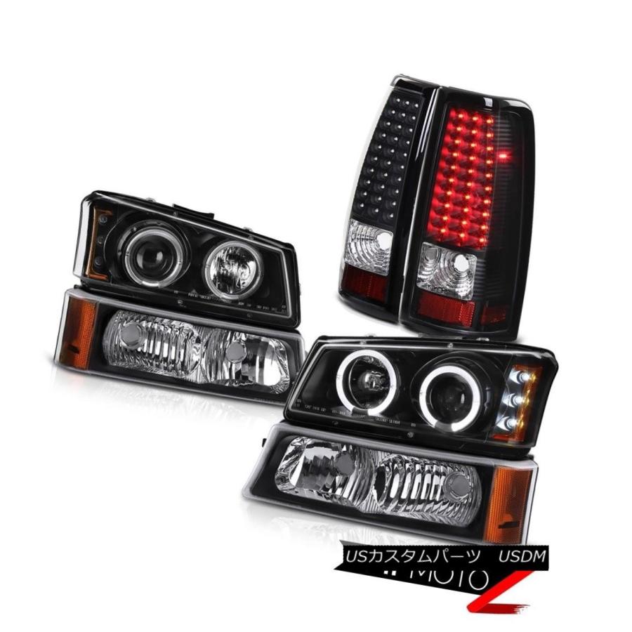 前照灯 LEDプロジェクターヘッドライトパーキング交通信号バンパーテールランプ03-06 Silverado 6.0L V8 LED Project 自動車-ライト、レンズ-車、バイク、自転車