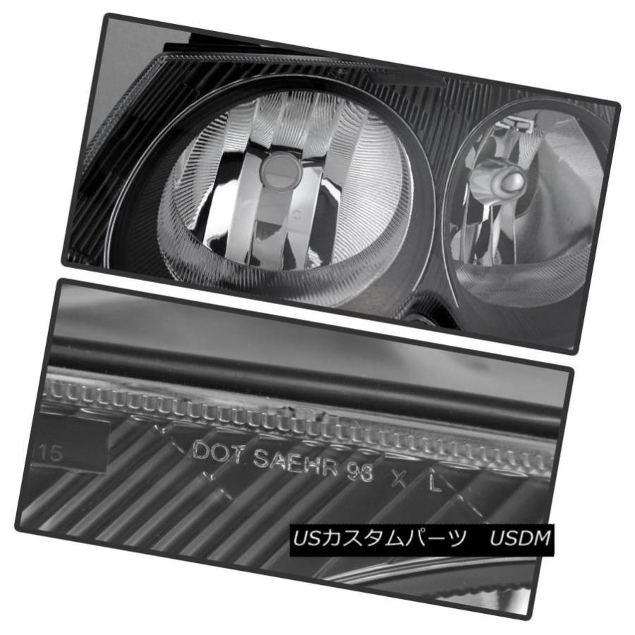 ヘッドライト ブラック99-04クライスラー300M交換ヘッドライトペアライト左+右1999-2004 Black 99-04 Chrysler 30の画像