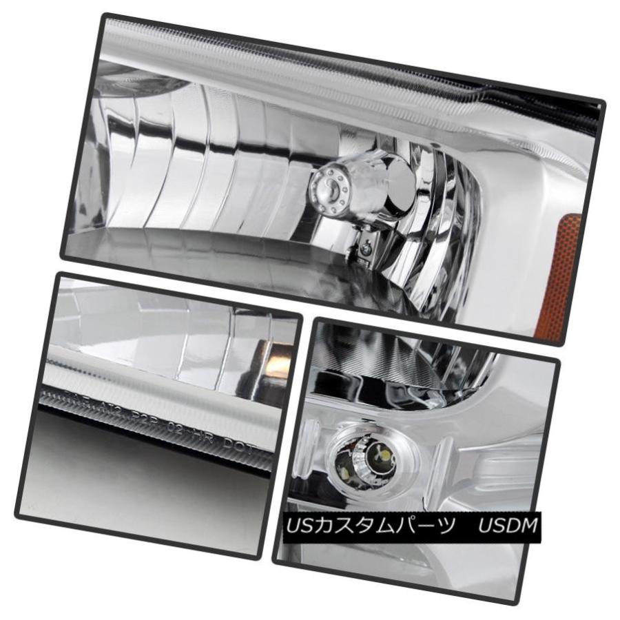 ヘッドライト 1999-2004フォードF250 F350 F450 F550スーパーデューティーエクスカーションLEDヘッドライトヘッドランプ 19の画像