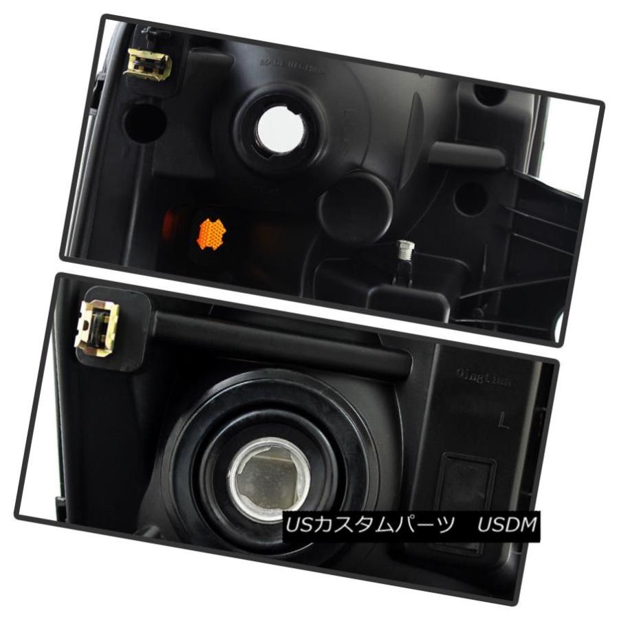ヘッドライト ブラックスモーク2008-2010 Ford F250 F350 SuperDutyヘッドライトヘッドランプLeft + Right Bの画像