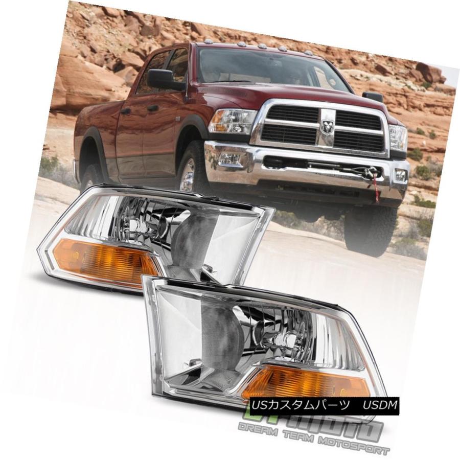 ヘッドライト 2009-2017 Dodge Ram 1500 2500 3500ヘッドライトヘッドランプペア09-17 Left + Right 2