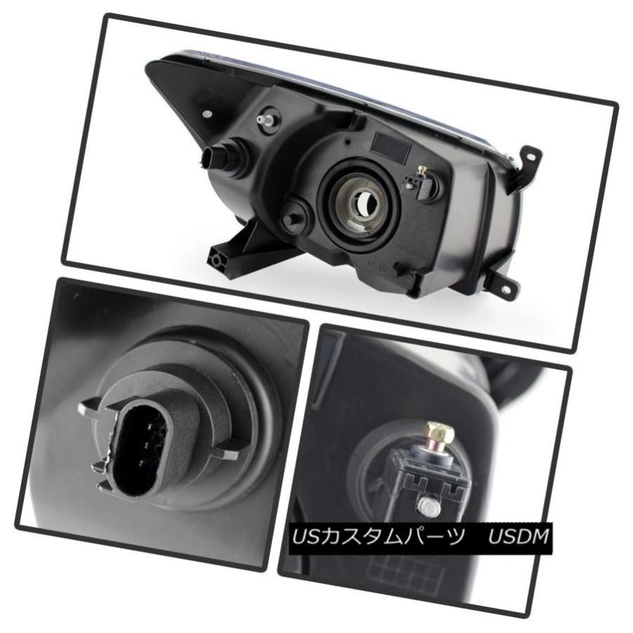 ヘッドライト ブラック2007-2012ダッジキャリバーR / T SXT SEヘッドライトヘッドランプ左+右07-12 Black 2007-201の画像