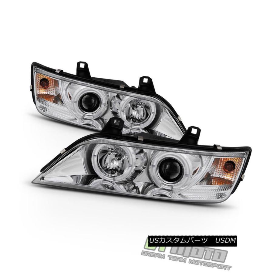 ヘッドライト 1996-2002 BMW Z3 LEDデュアル・ハロー・プロジェクター・ヘッドライトランプ左右ライト・ペア 1996-2002 BMWの画像