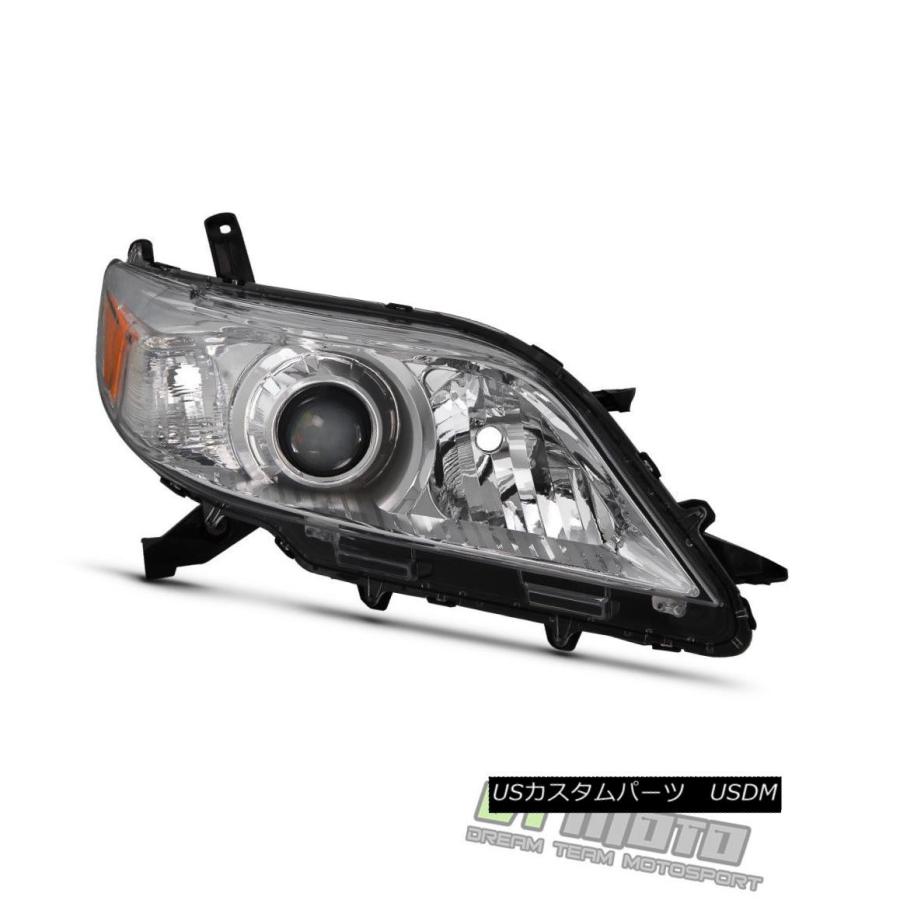 ヘッドライト 2011-2017トヨタシエナハロゲンヘッドライトヘッドランプ交換乗客側 2011-2017 Toyota Sienna Halogen