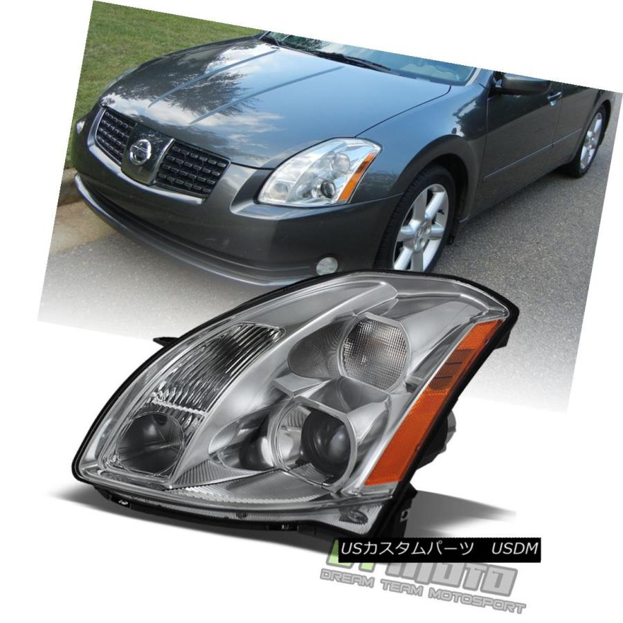 ヘッドライト 2004年?2006年Maximaの交換用ヘッドライトヘッドランプライトランプのドライバ側 - 左 For 2004-2006 Maxi