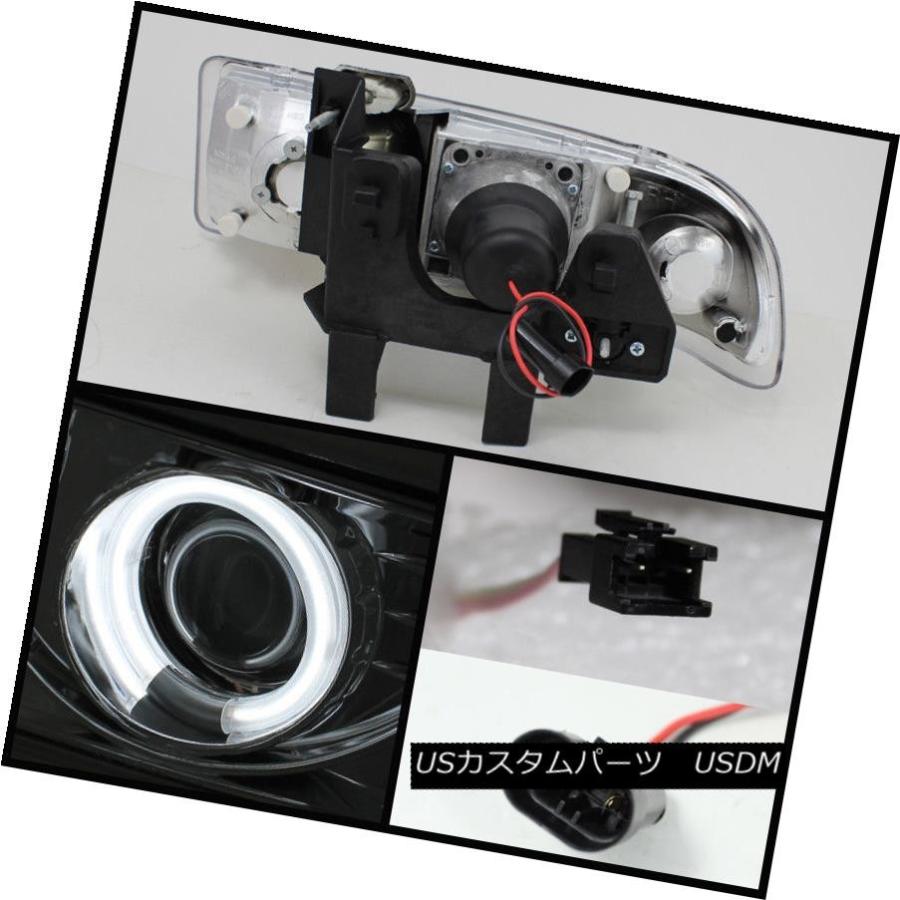 ヘッドライト 98-04 Chevy S10 Blazer CCFL Haloプロジェクターヘッドライトヘッドランプライト1998-2004 98-0の画像