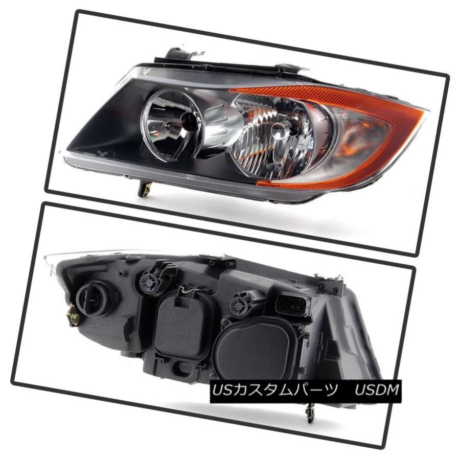 ヘッドライト 2006-2008 BMW E90 325i 328i 330iセダンハロゲンヘッドライトヘッドランプLHドライバサイド 2006-20の画像