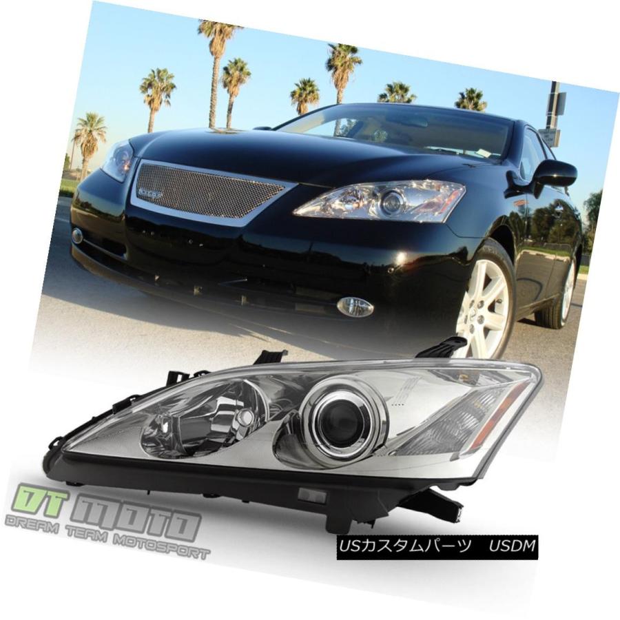 ヘッドライト 2007年2008年2009年Lexus ES350ヘッドライトヘッドランプ交換ハロゲンLHドライバ側 2007 2008 2009 L