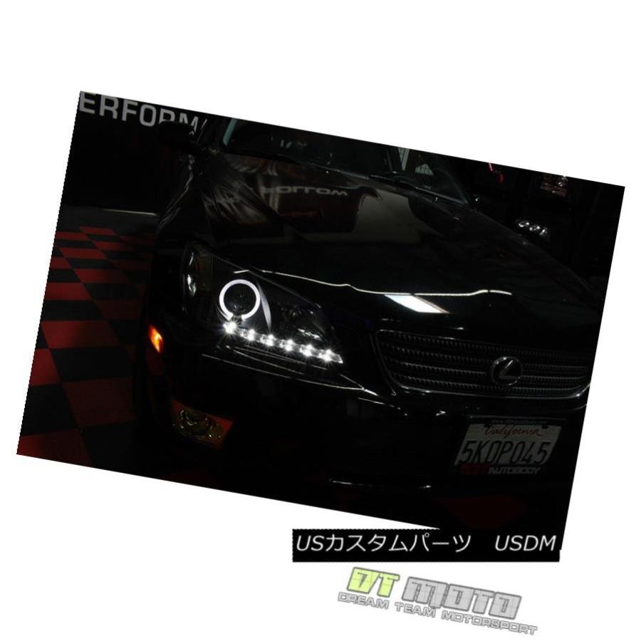 前照灯 雲煙2001-2005 Lexus IS300映写機前照灯（Daylight DRL LED駈けっくら照明ランプ付き添い人） S ライト、レンズ-車、バイク、自転車
