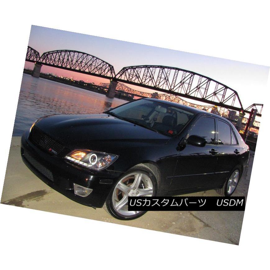 ヘッドライト 2001-2005レクサスIS300 LED DRL走行HaloプロジェクターヘッドライトLeft + Right 01-05 2001の画像