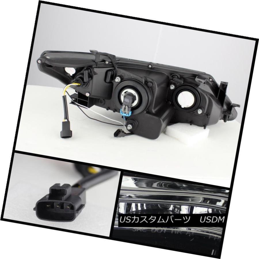 ヘッドライト スモーク2012-2014トヨタカムリLED DRLプロジェクターヘッドライトアフターマーケット12 13 14 Smoked 2012の画像