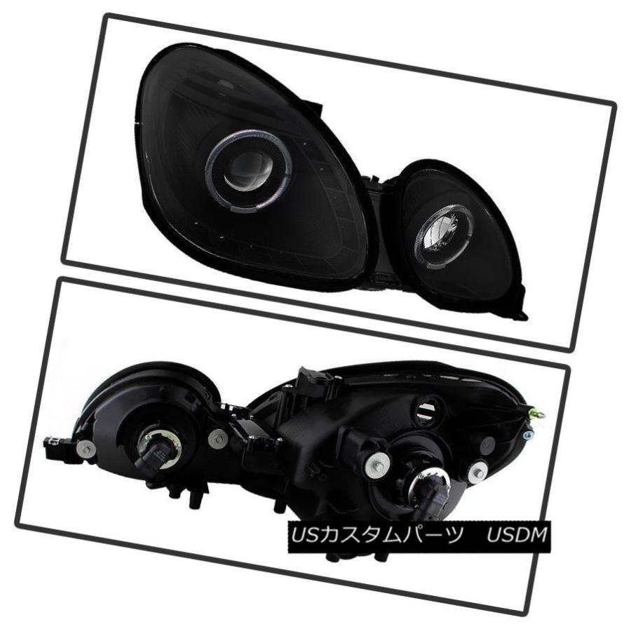 ヘッドライト 1998-2005レクサスGS300 GS400 DRL LEDハロープロジェクターヘッドライト左右+ 98-05 1998-2005