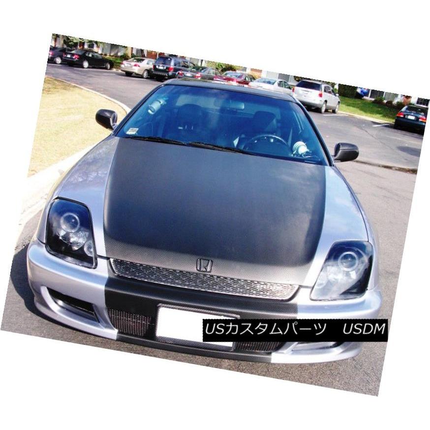 ヘッドライト ブラック1997-2002ホンダプレリュード用LEDハロー