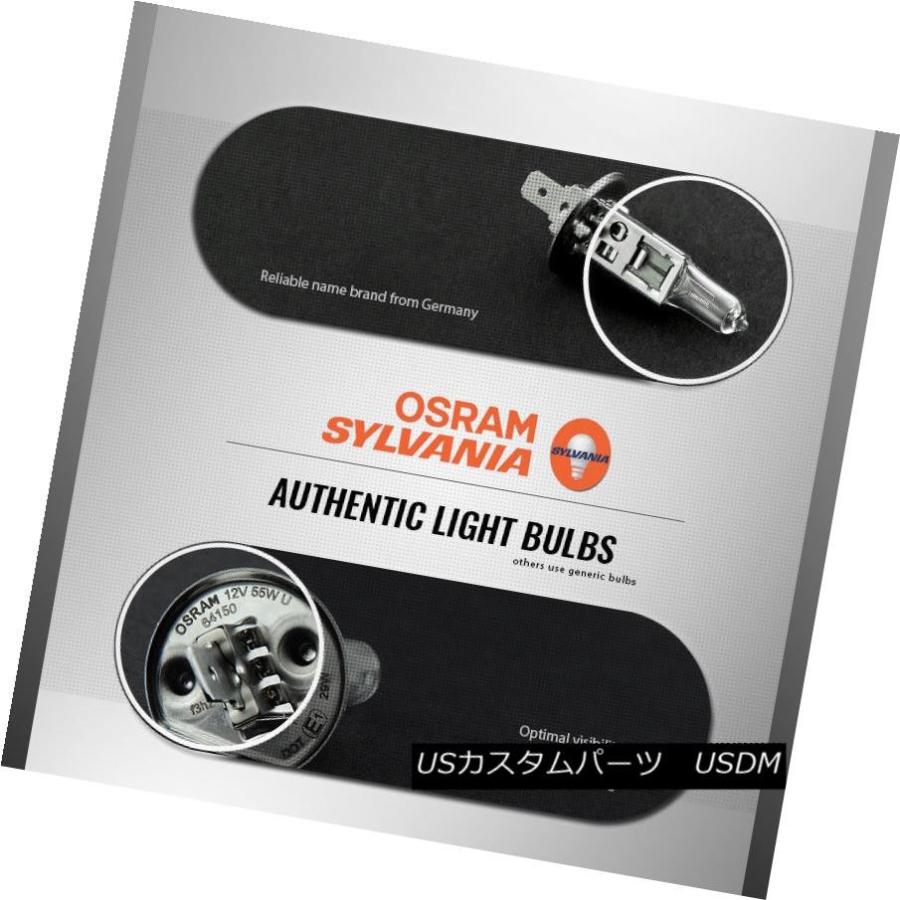 ヘッドライト Blk 1996-1998用Honda Civic LEDハロープロジェクターヘッドライトヘッドランプ左+右 For Blk 1996-の画像