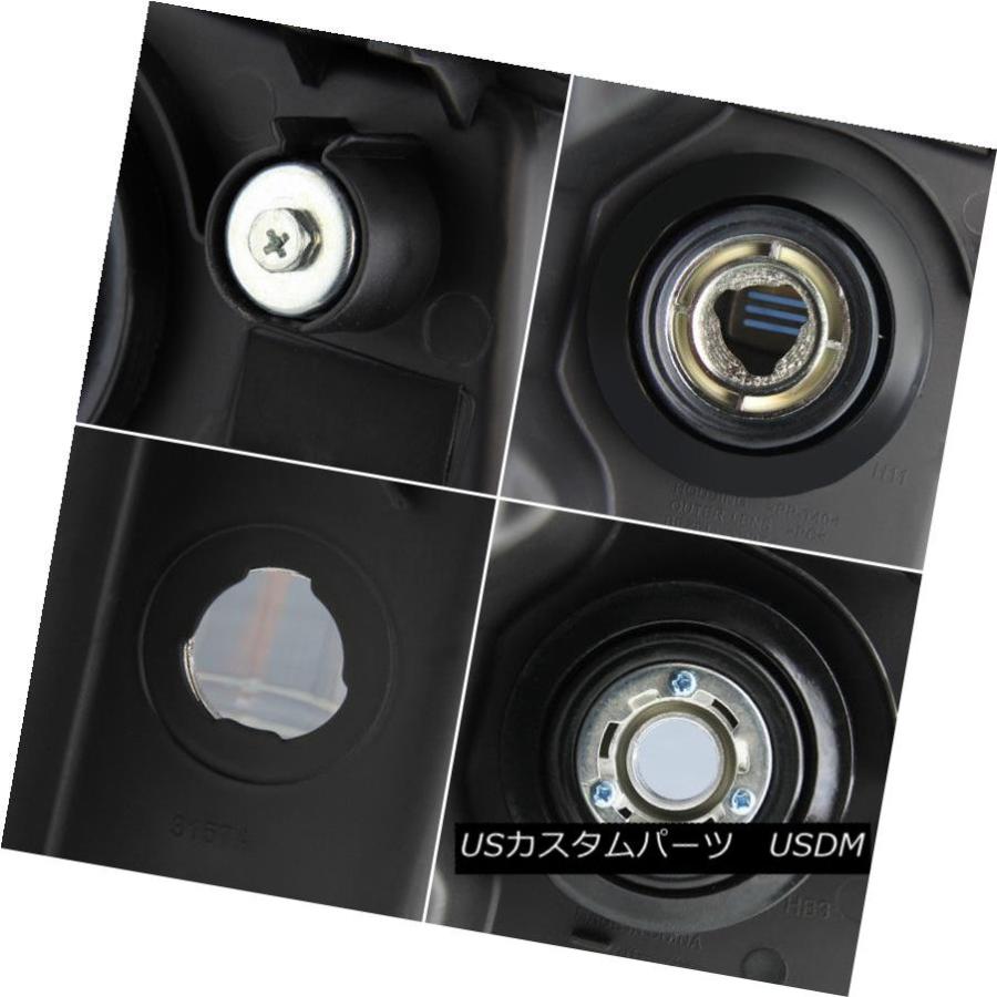 ヘッドライト Smoke 2007-2013 Chevy Silverado 1500 2500 3500ヘッドライト交換用ヘッドライト Smokeの画像