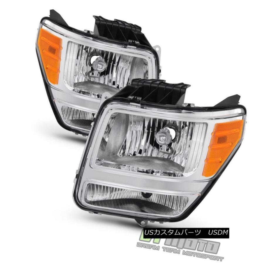 ヘッドライト 工場スタイル2007-2011ダッジニトロヘッドライトヘッド