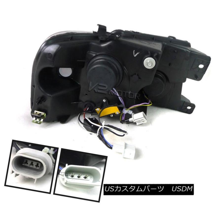 ヘッドライト 04-08 F150クロームSMD LEDプロジェクターヘッドライト+メス  hグリル+ LED第3ブレーキ 0の画像