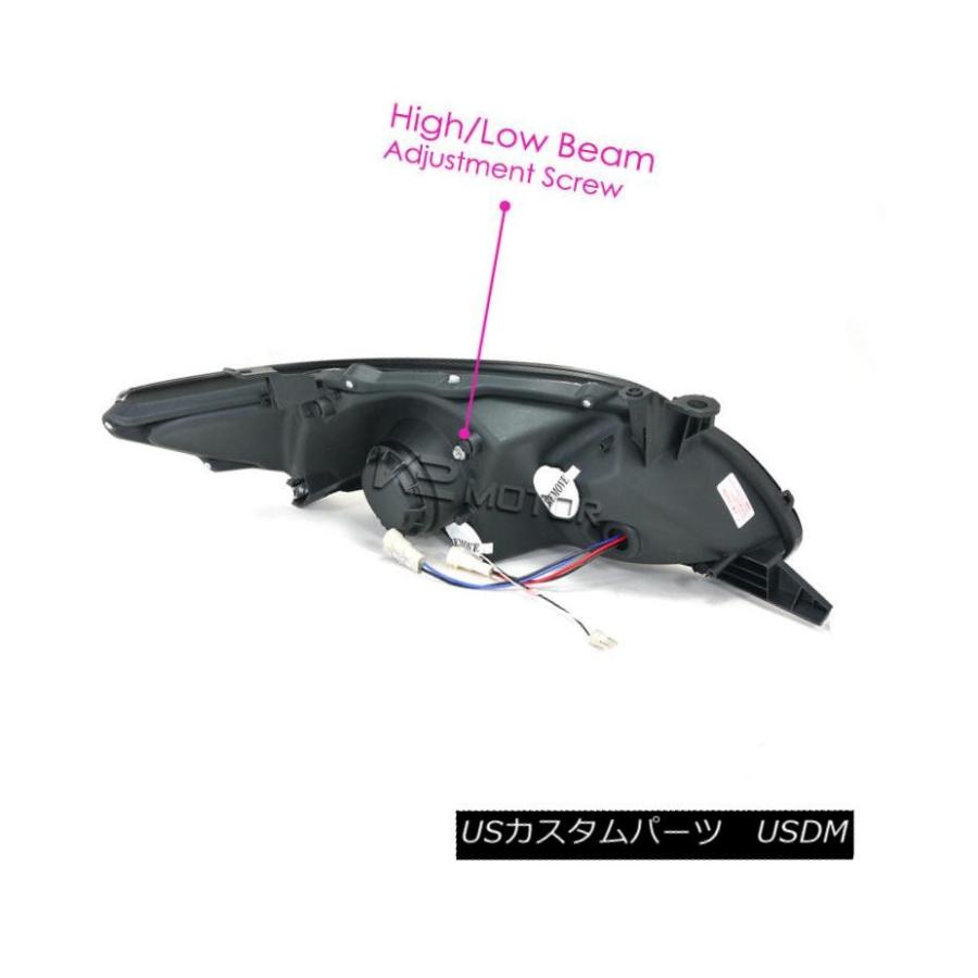 ヘッドライト フォードランプごとに11-13トヨタカローラクロームR8 LED DRLプロジェクターヘッドライト+バーン 用の画像