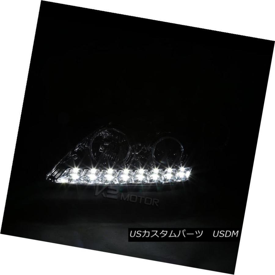 ヘッドライト 2006-2009 Pontiac G6 LEDプロジェクターヘッドライト+ Bla   ckリアブレーキテールの画像