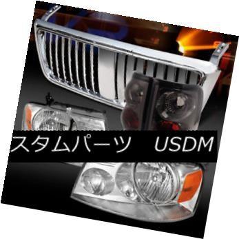 前照灯 04-08 Ford F150クローム前照灯+ Ver  \u003ctt\u003e Grille + Smoke尾っぽ照明ランプ 04-08 その他ライト-自動車-車、バイク、自転車