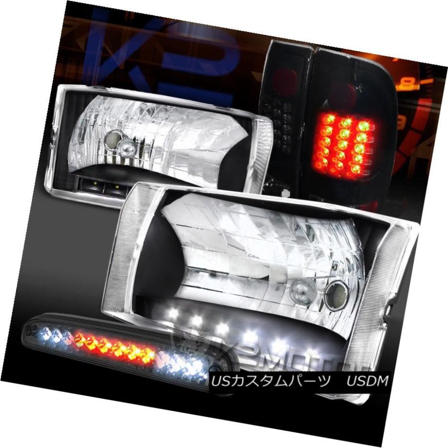 前照灯 99-04 F250 SuperDuty DRL前照灯+洋琴 黒いことLED尾っぽ照明ランプ+雲煙3ブレ 車、バイク、自転車-自動車-ライト、レンズ