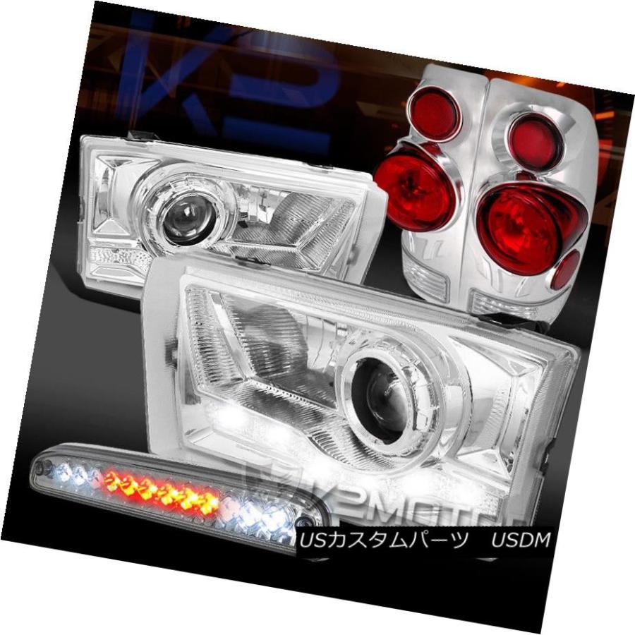 前照灯 99-04 F250 SDクロームSMD DRL映写機前照灯+ LED第3うち切り+尻っ方照明ランプ 99-04 F250 S