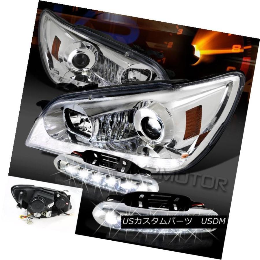 ヘッドライト 01-05 Lexus IS300 LED DRLシグナルストリッププロジェクターヘッドライト+ LED DRLフォグランプ 01-05