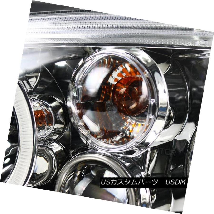 ヘッドライト 1999-2006 VWゴルフGTI MK4 / 99-02用Cabrioプロジェクターヘッドライトクローム For 1999-2006の画像