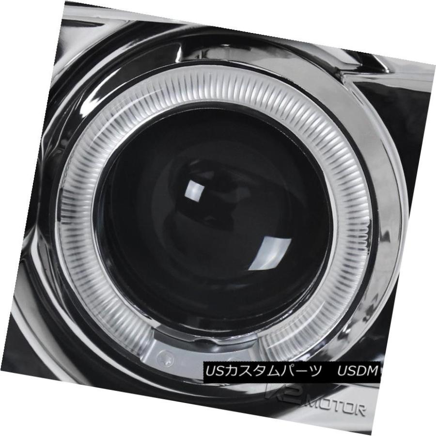 ヘッドライト 2005-2007 Dodge Dakota LEDツインハロープロジェクターヘッドライト左+右 2005-2007 Dodge Dakの画像