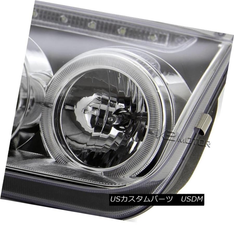 ヘッドライト 1999  -  2004年VWジェッタLEDプロジェクターヘッドライトクロームW /フォグ For 1999-2004 VW Jettの画像