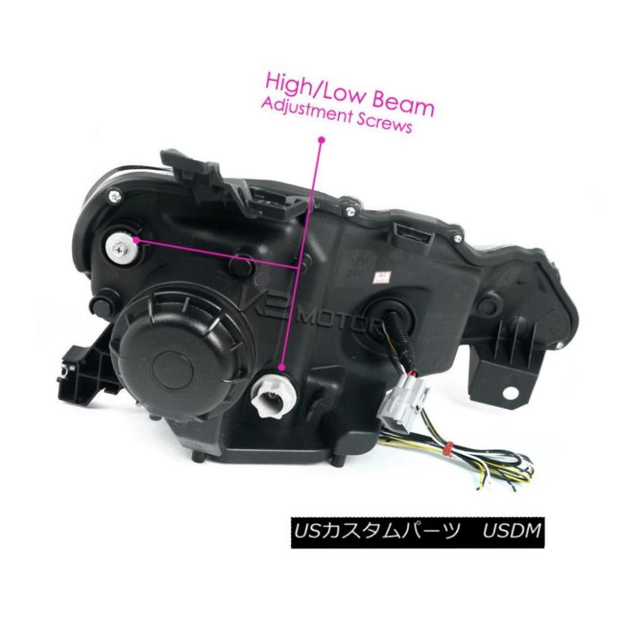 ヘッドライト Scion FR-Sトヨタ86クロームプロジェクターヘッドライト+ LED信号+バンパーDRL For 12-17 Scion FR-Sの画像